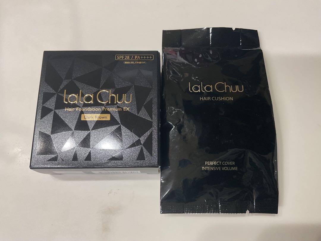新品　ララチュー　ヘアファンデーション　プレミアムEXセット
