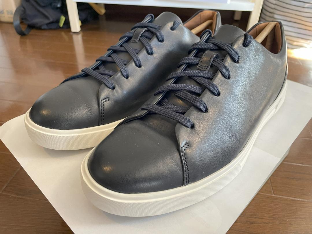 Clarks Men's Un Costa Lace Dark Blue Leather Sport Shoes