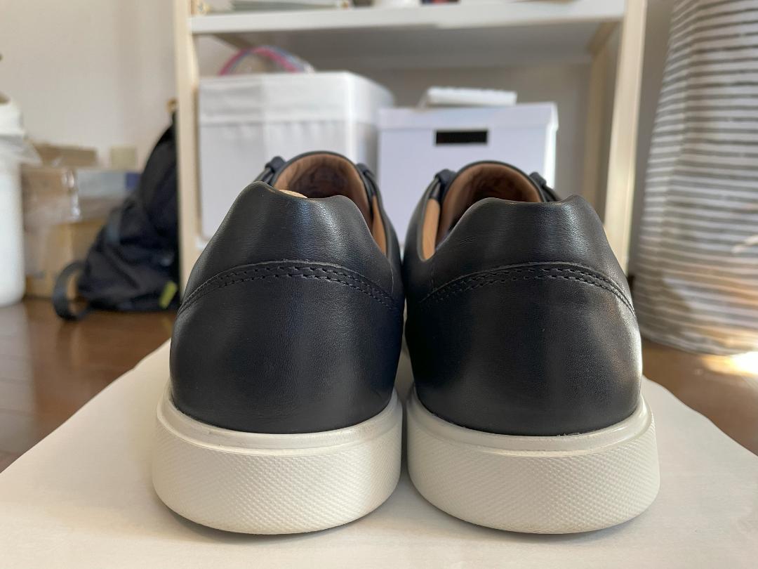 Clarks Men's Un Costa Lace Dark Blue Leather Sport Shoes
