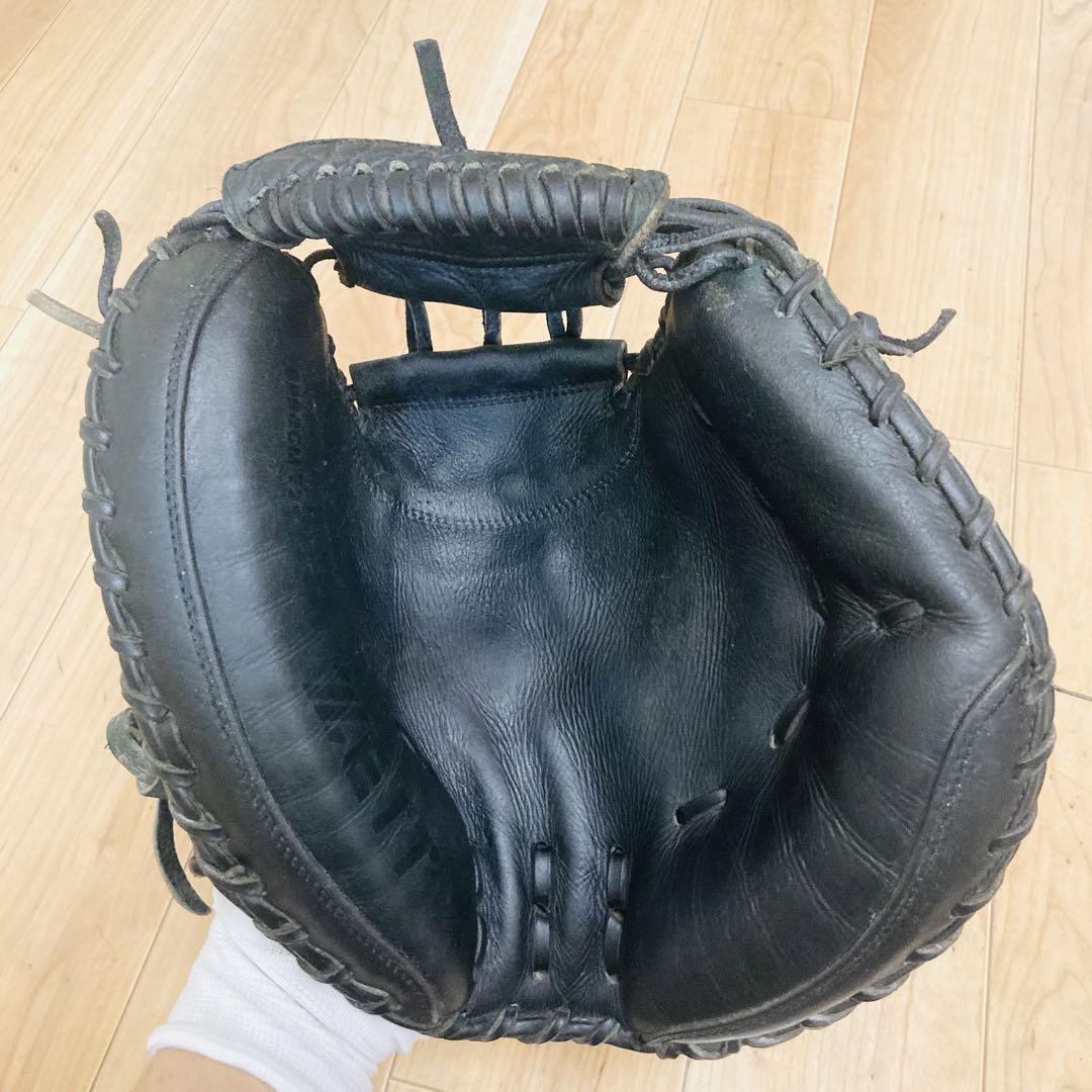 【匿名配送】ZETT プロステイタス　一般硬式　キャッチャーミット　右投げ