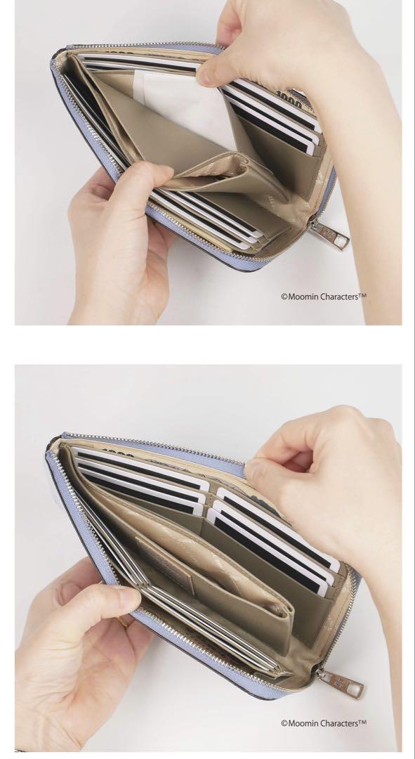 PELLE BORSA 長財布 リトルミィ　ムーミンコラボ