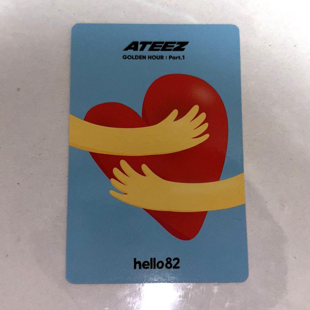 ATEEZ ミンギ GOLDEN HOUR hello82 封入トレカ - メルカリ