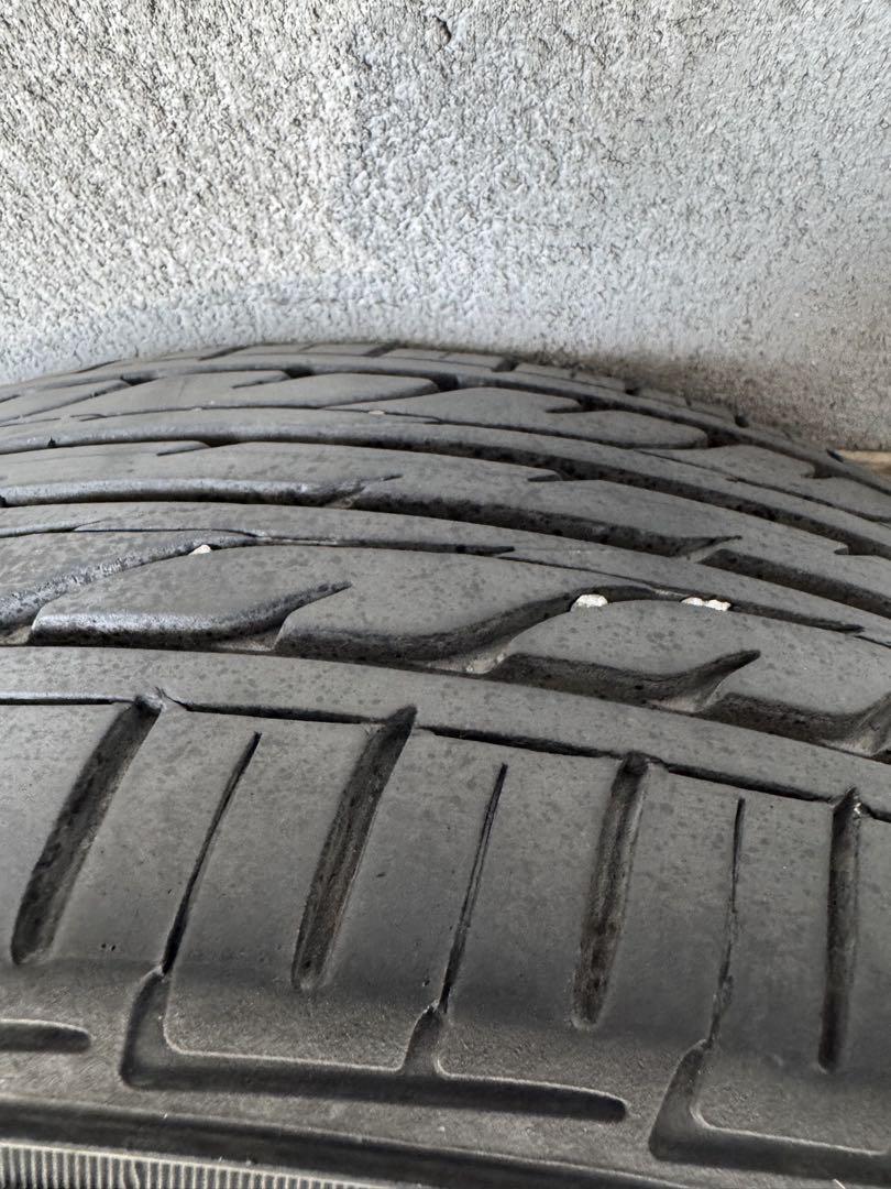 トヨタ純正15インチ 鉄ホイール ノーマルタイヤ付き185/60R15-お取引