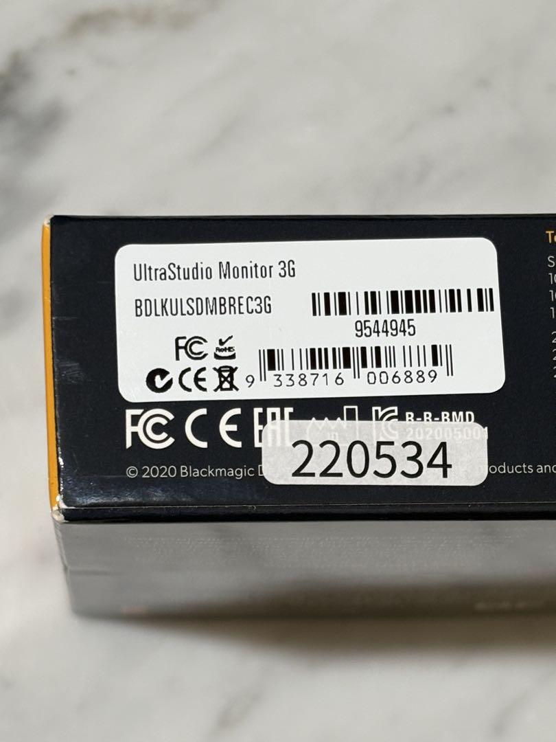Blackmagic Design UltraStudio Monitor 3G – United States