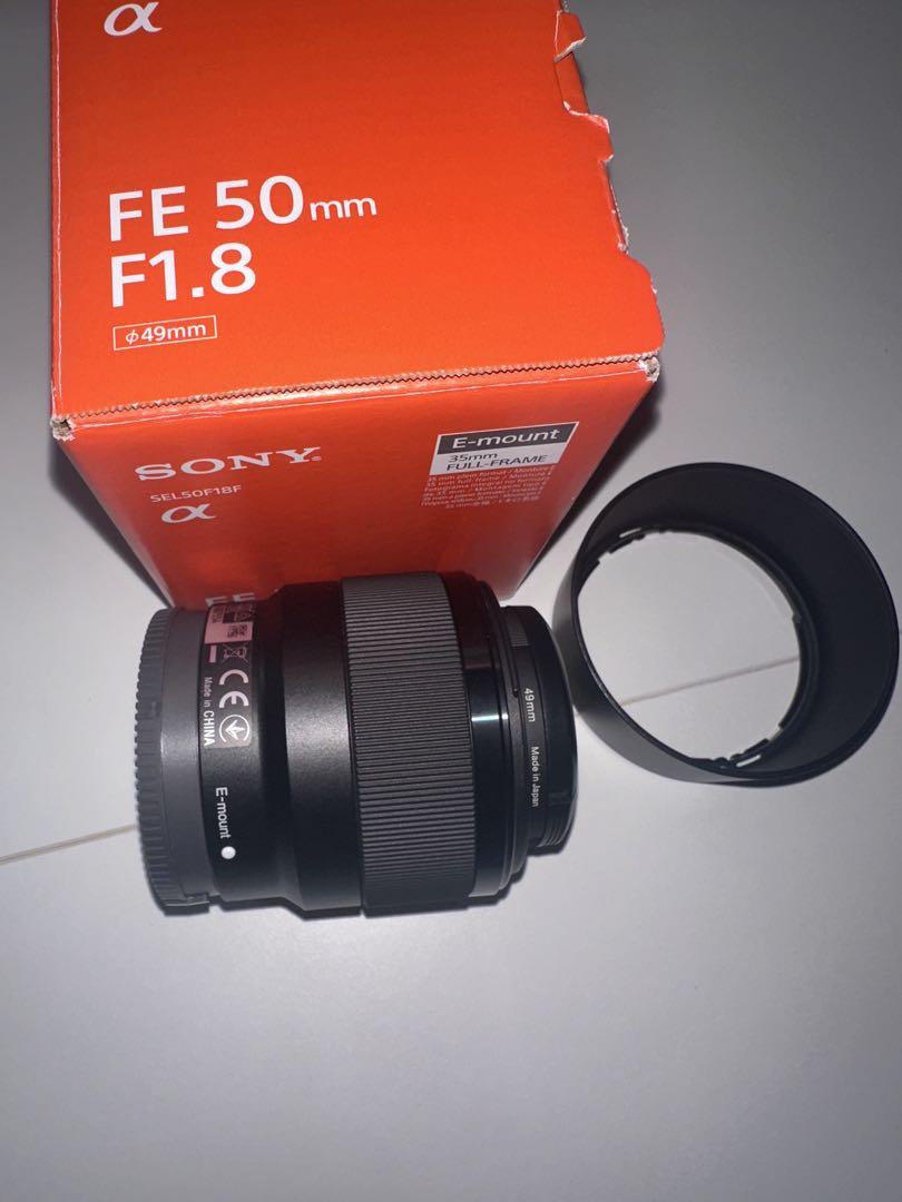 [中古]SONY FE 50mm F1.8 Eマウントレンズ