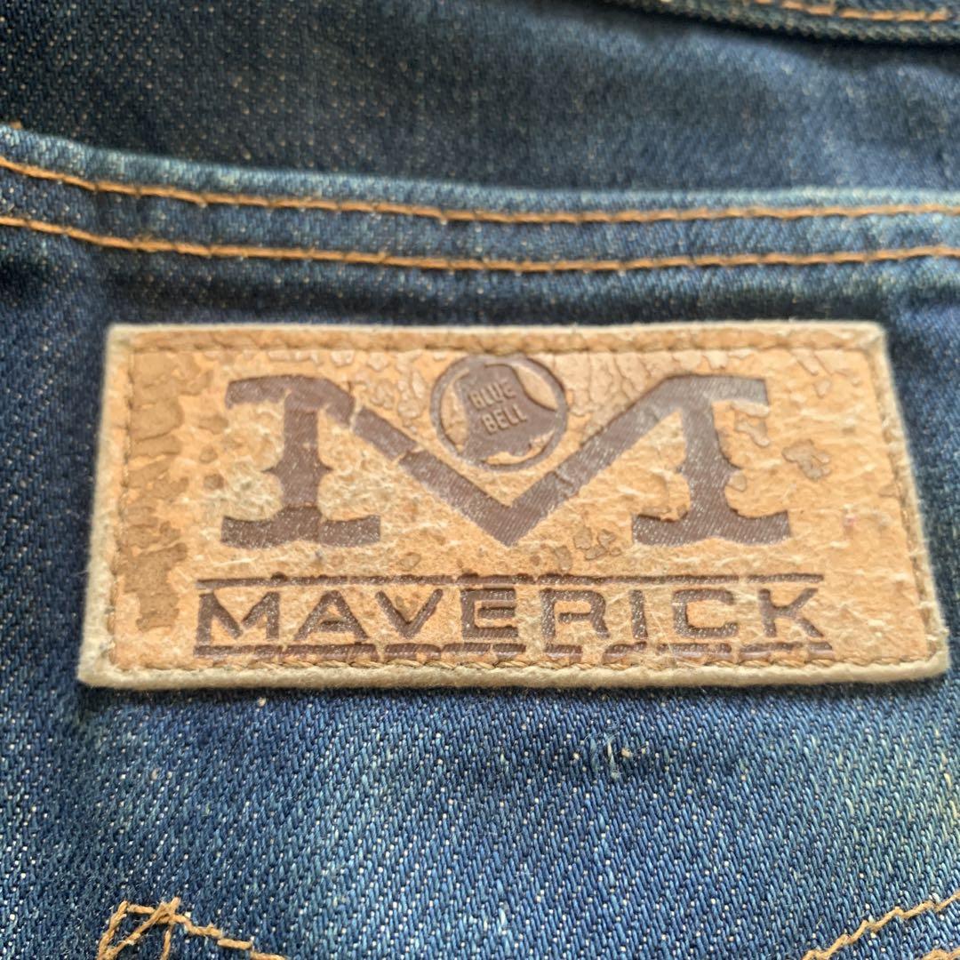 ◾️希少90s◾️MAVERICK◾️BootsCut◾️W28 ◾️色落ち◎◾️濃紺◾️美品
