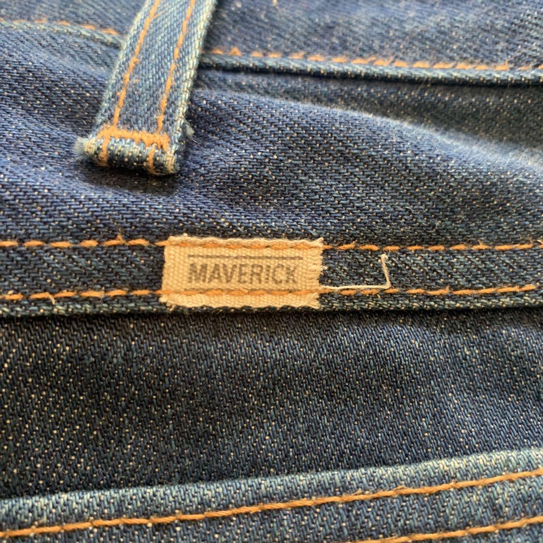 ◾️希少90s◾️MAVERICK◾️BootsCut◾️W28 ◾️色落ち◎◾️濃紺◾️美品