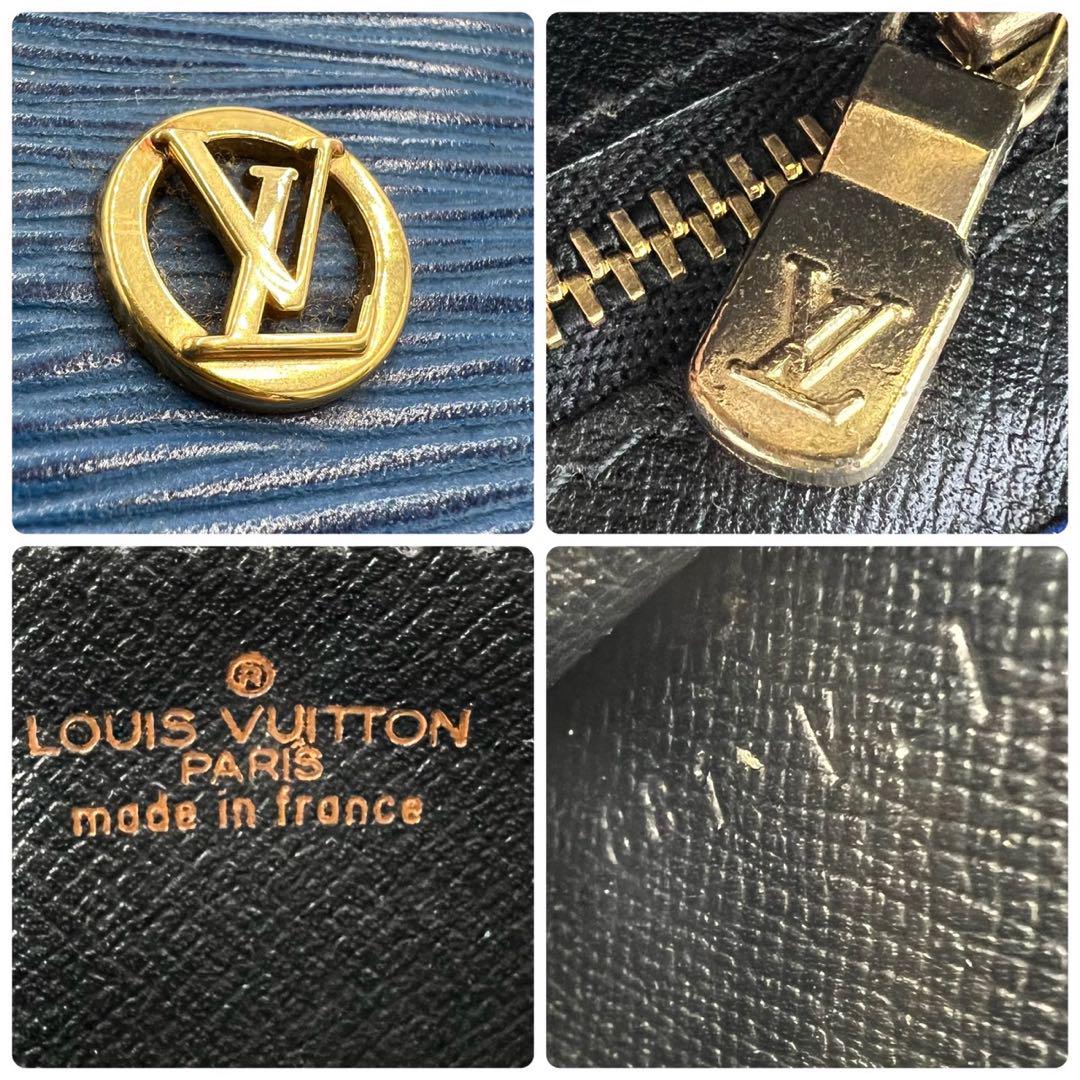 美品　ルイヴィトン　エピ　モンテーニュ　セカンドバッグ　ゴールド金具　LVロゴ