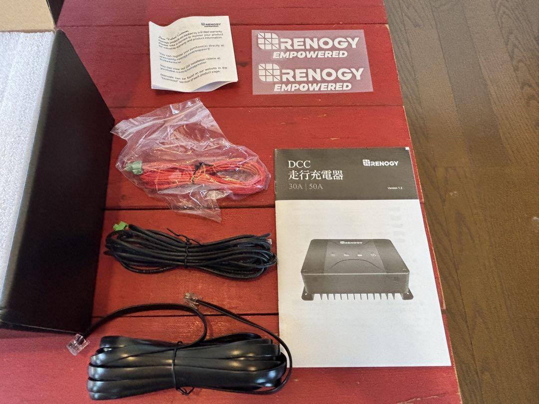 RENOGY 50A走行充電器 RBC50D1S 【※ソーラー充電不良】