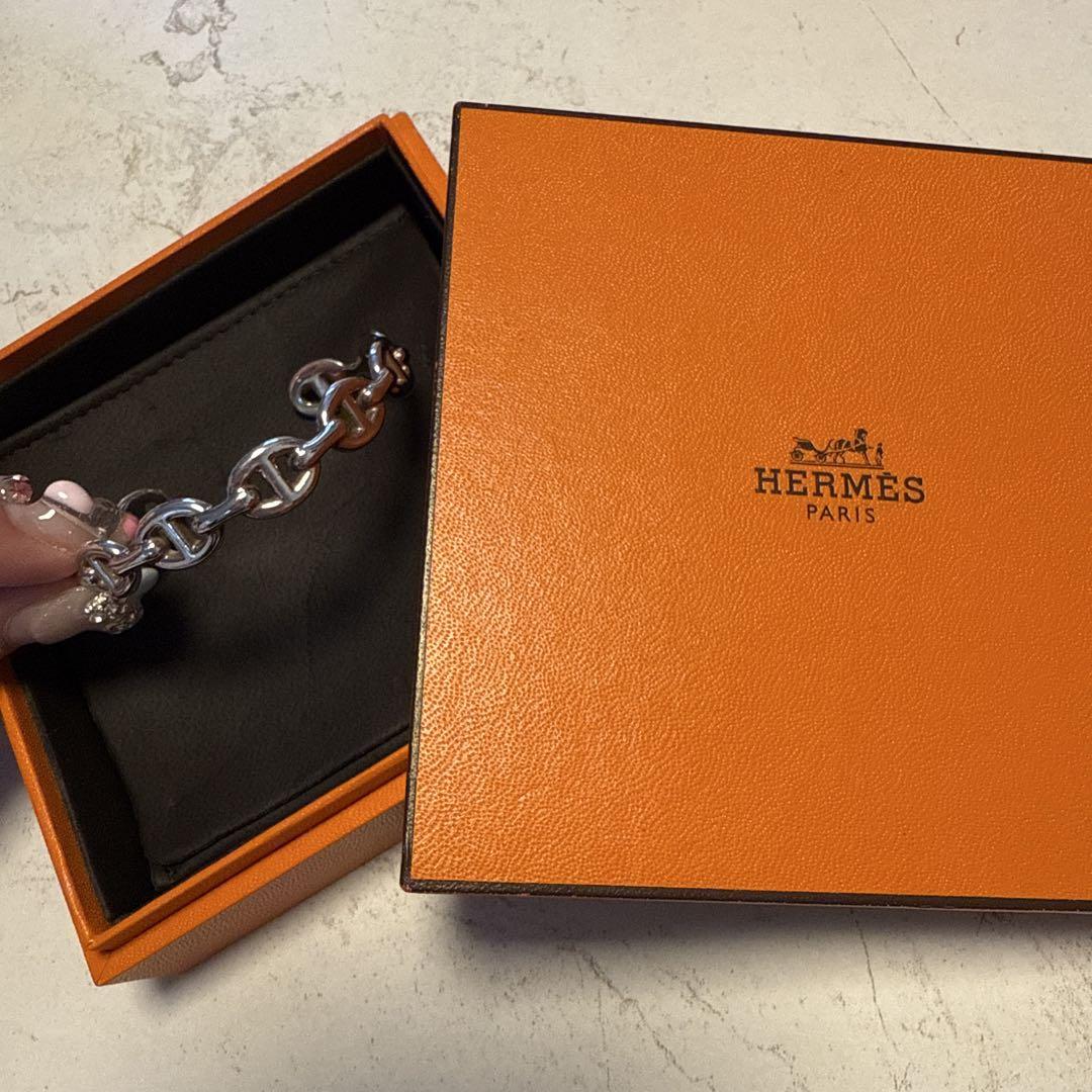 HERMES エルメス　シェーヌダンクル アンシェネ　ブレスレット　美品