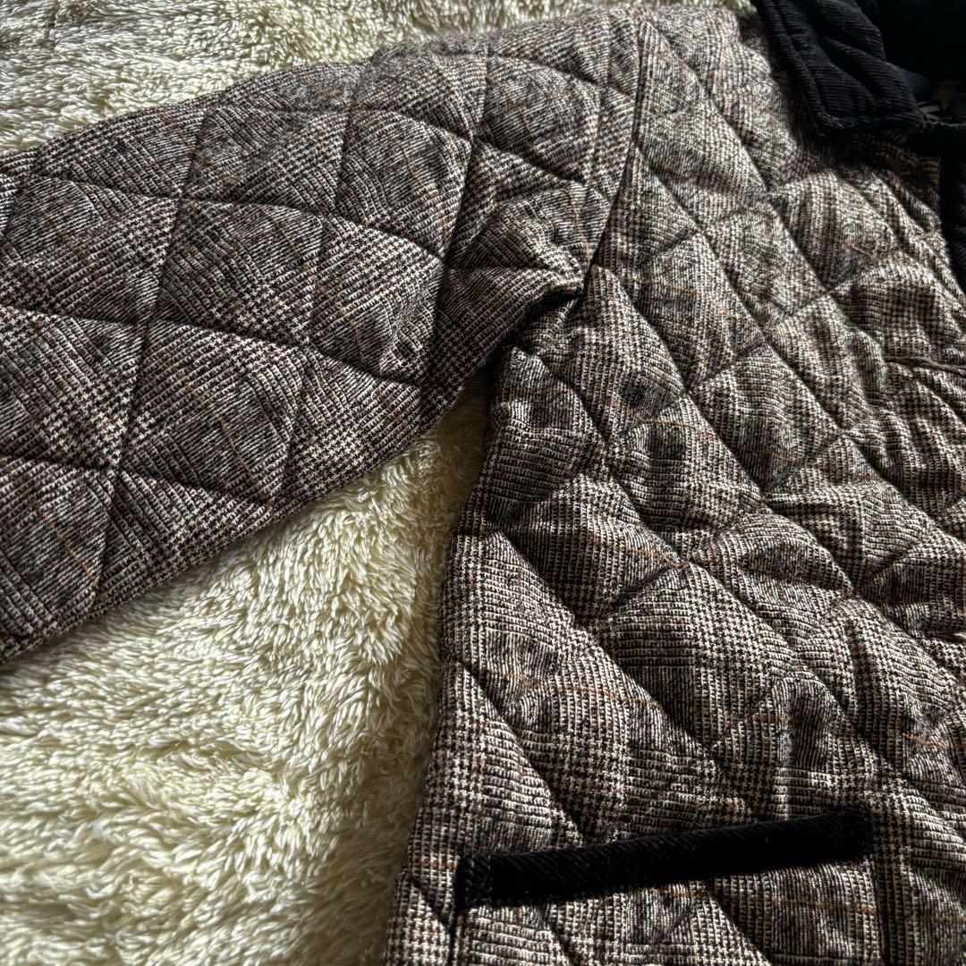 LAVENHAMラベンハムウールキルティングコート38 Mサイズ