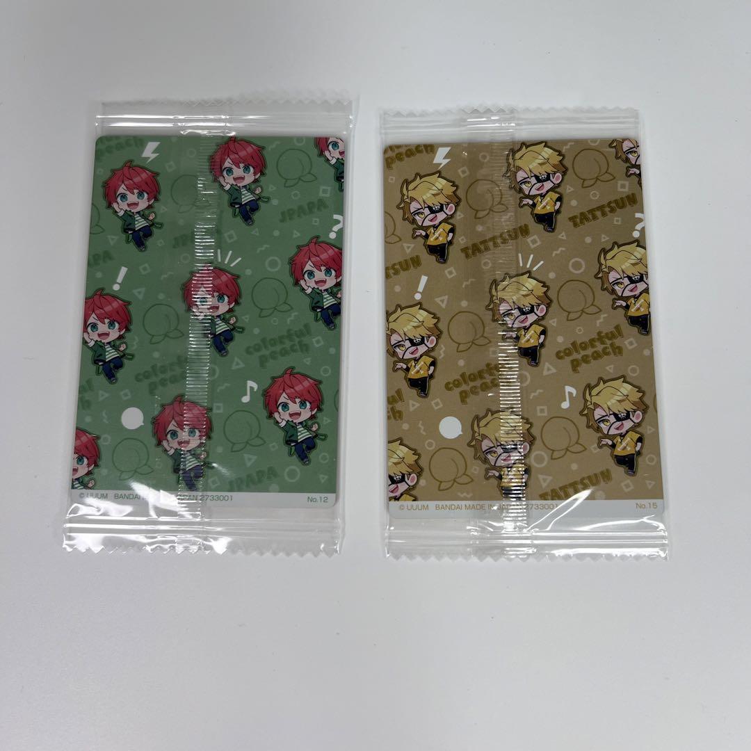 新品・未開封】カラフルピーチ❤️ウエハースカード じゃぱぱ