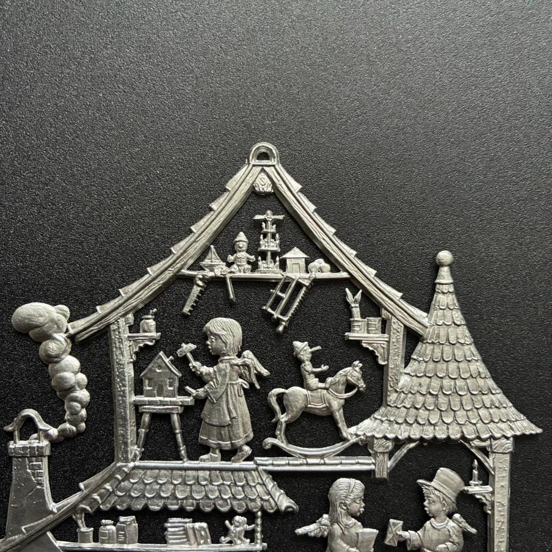 Wilheilm Schweizer社の　彩色なしの錫飾り Wilheilm Schweizer社の 彩色なしの錫飾り - メルカリ