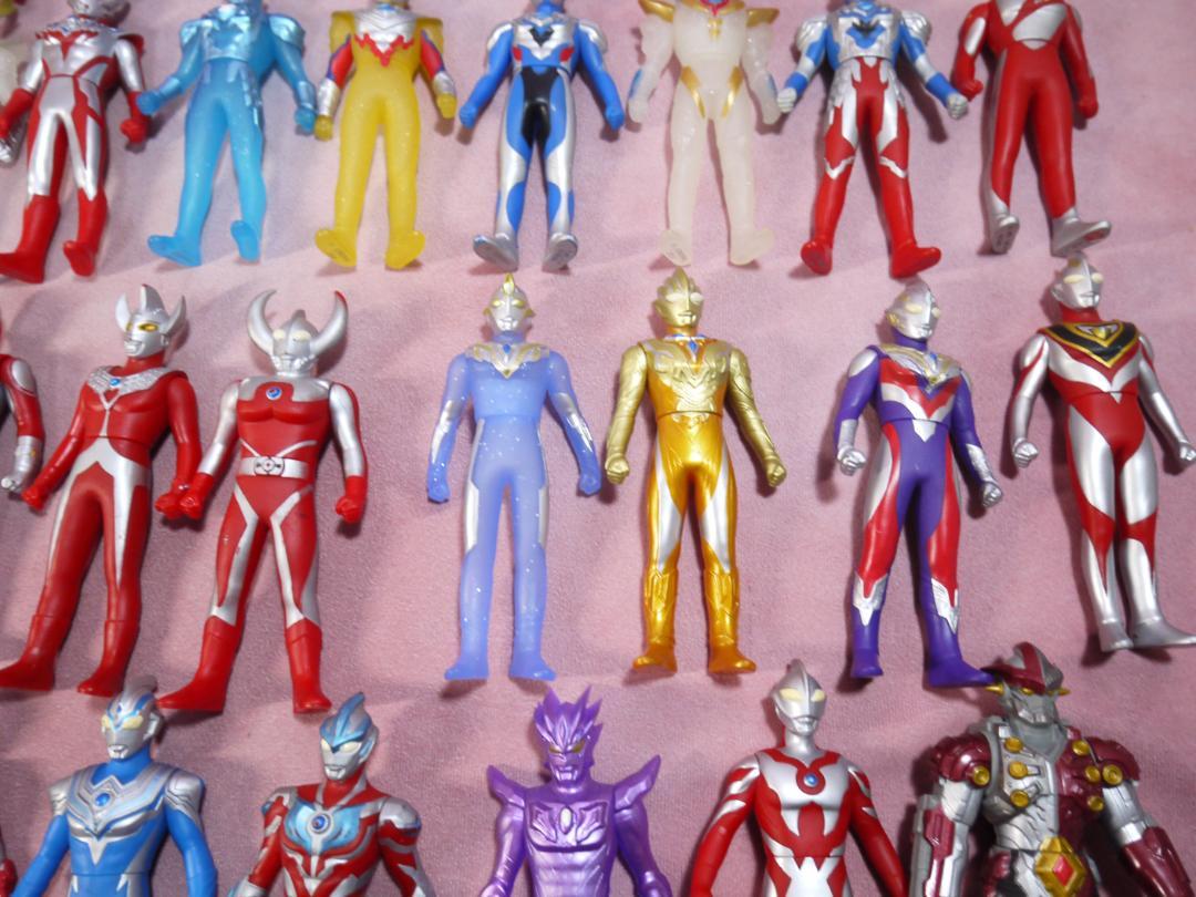 ウルトラヒーローシリーズ500　ウルトラマン　ソフビ　47体セット