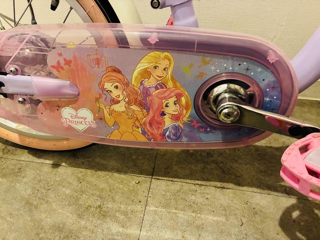 【16インチ】ディズニープリンセス　幼児用自転車 ※補助輪付き