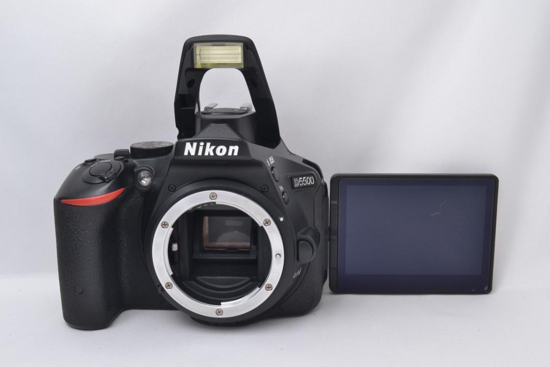 Nikon ニコン D5500 ダブルズーム 元箱付★