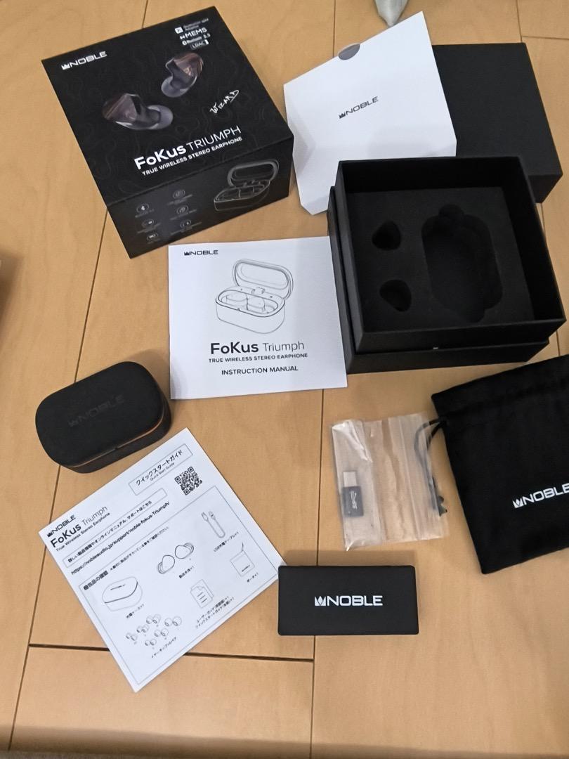 Noble FoKus Triumph ワイヤレスイヤホン