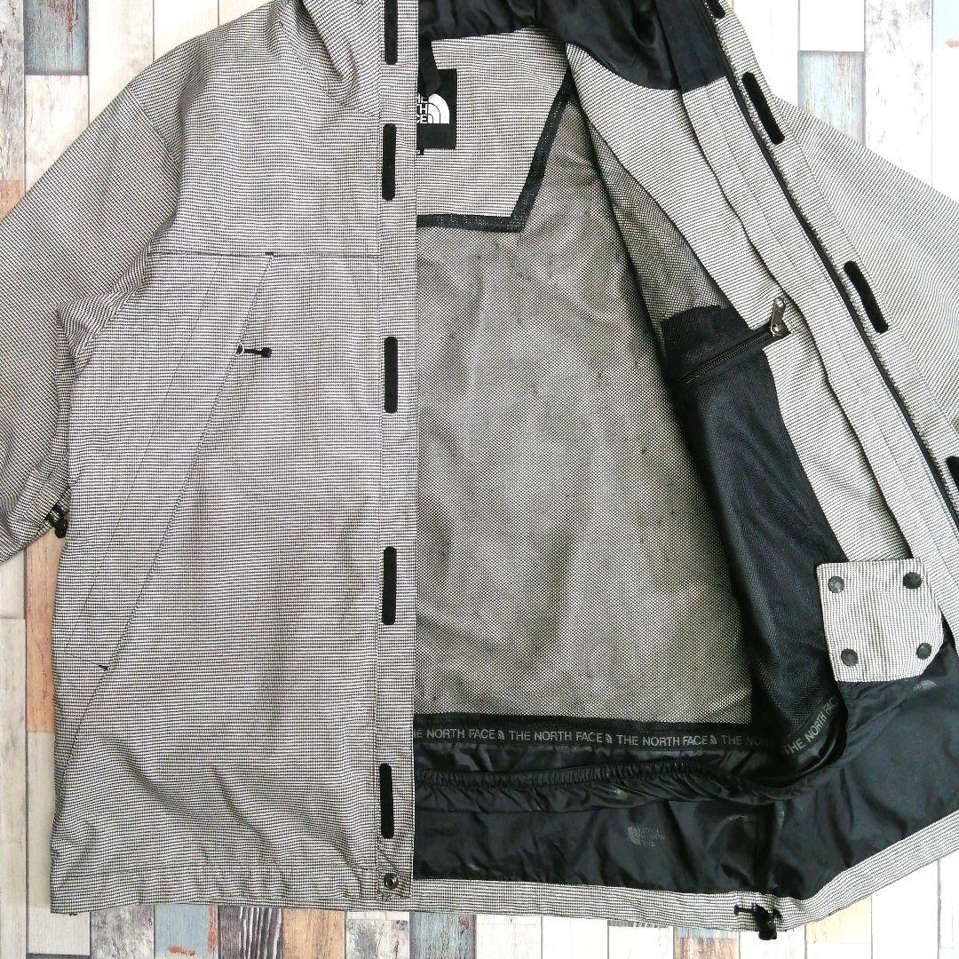 THE NORTH FACE ノースフェイス ナイロンジャケット 千鳥柄 THE NORTH FACE ノースフェイス ナイロンジャケット 千鳥柄