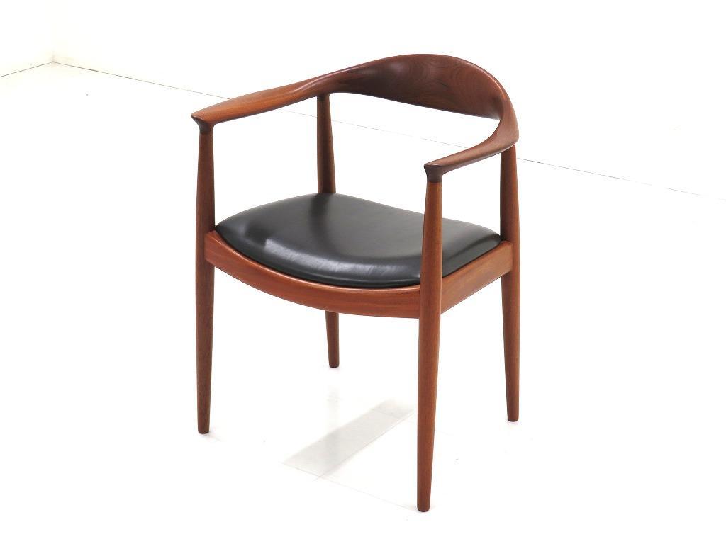 美品 ヨハネスハンセン ザチェア チーク材 ウェグナー 本革 美品 ヨハネスハンセン ザチェア チーク材 ウェグナー 本革