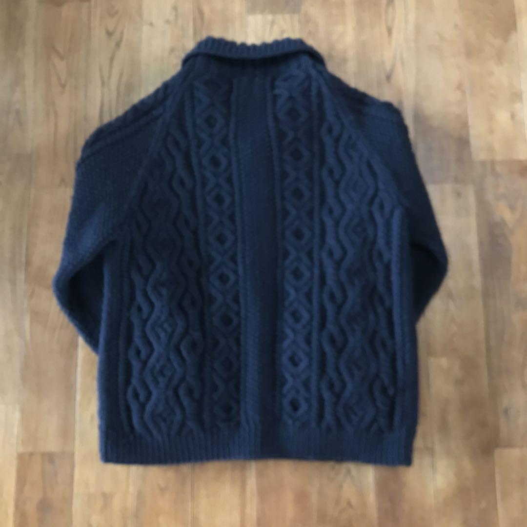 INVERALLAN インバーアラン ニット ウール カーディガン 3A
