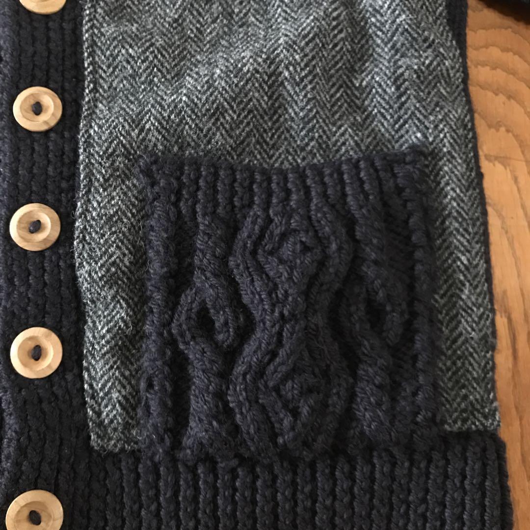 INVERALLAN インバーアラン ニット ウール カーディガン 3A