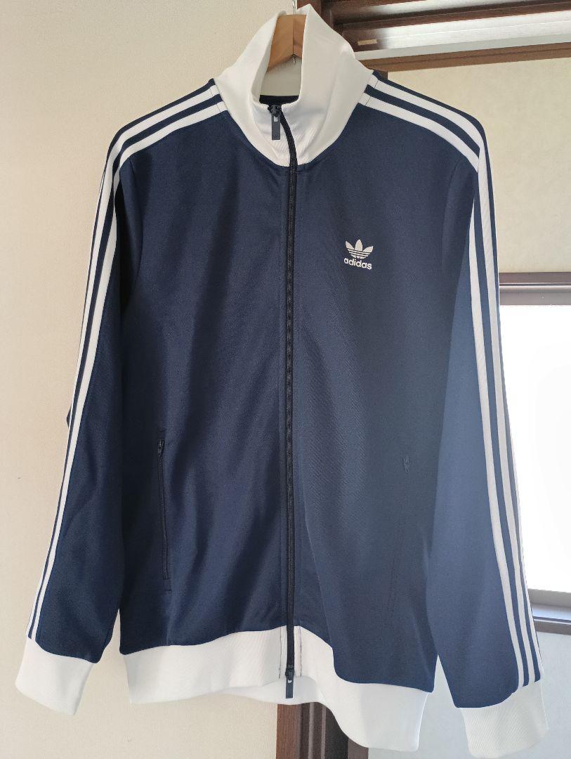 アディダス クラシックス ベッケンバウアー トラックトップ ネイビー XL 美品