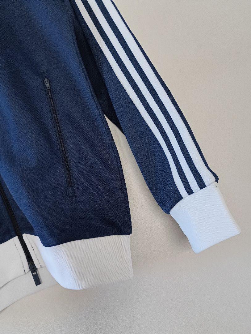 アディダス クラシックス ベッケンバウアー トラックトップ ネイビー XL 美品