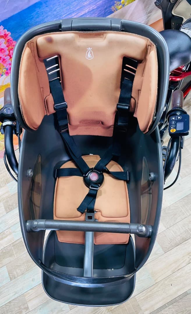 ビッケ16AH ブリヂストン子供乗せ電動自転Y2887BRIDGESTONE