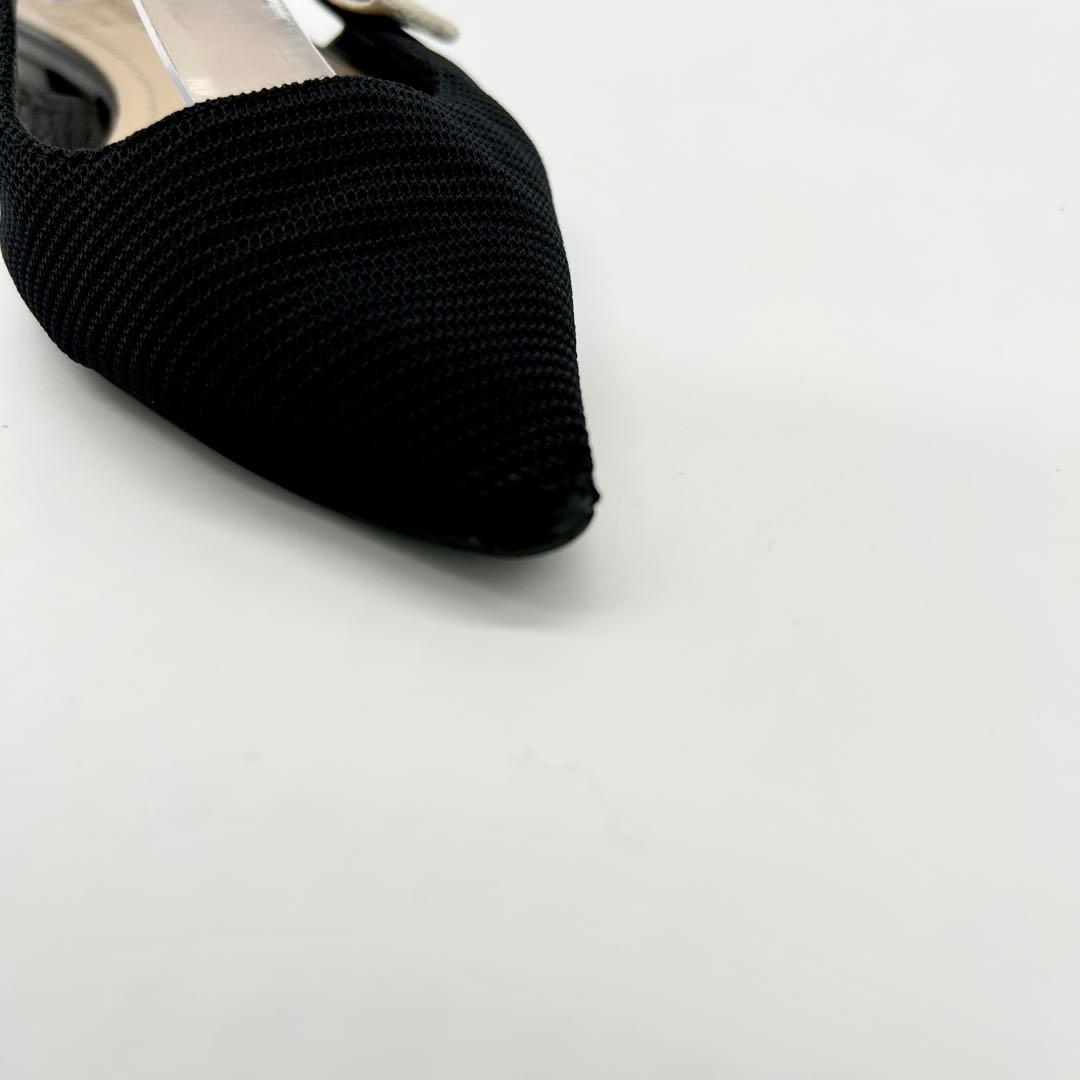 美品】Christian Dior J'ADIOR フラットシューズ 黒 36