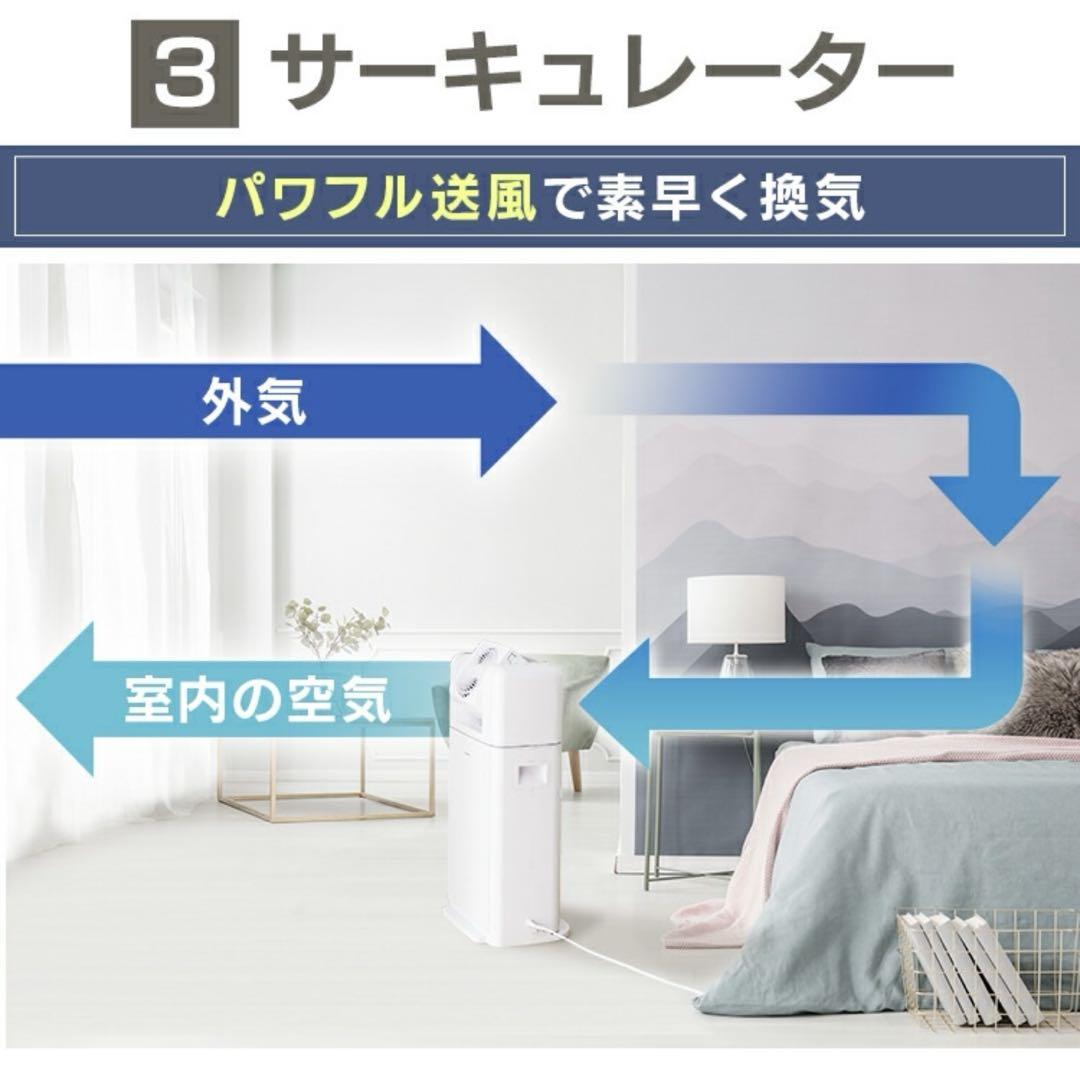 【新品未使用】アイリスオーヤマ 除湿機 サーキュレーター 衣類乾燥