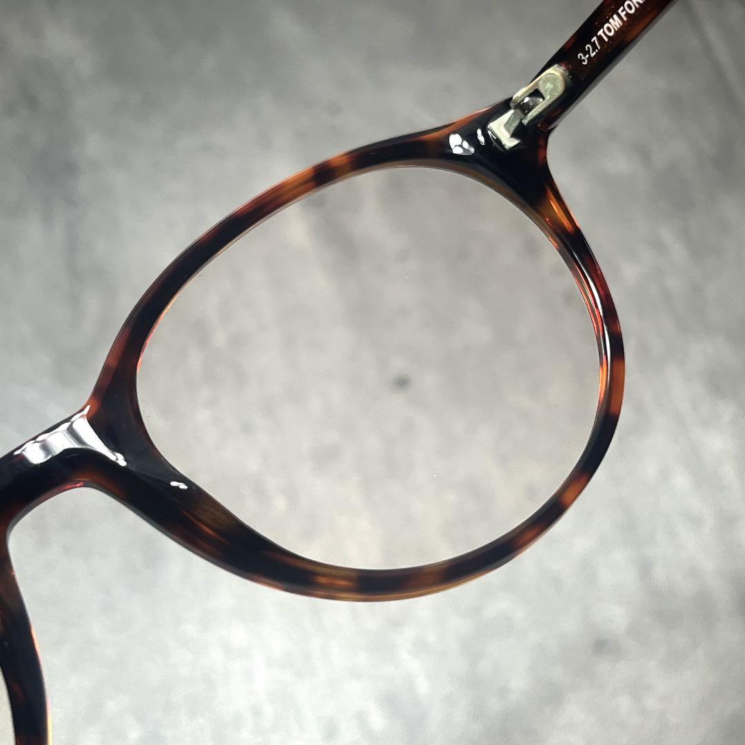 チタンフレーム 高級モデル TOM FORD TF5485 サングラス ブラウン