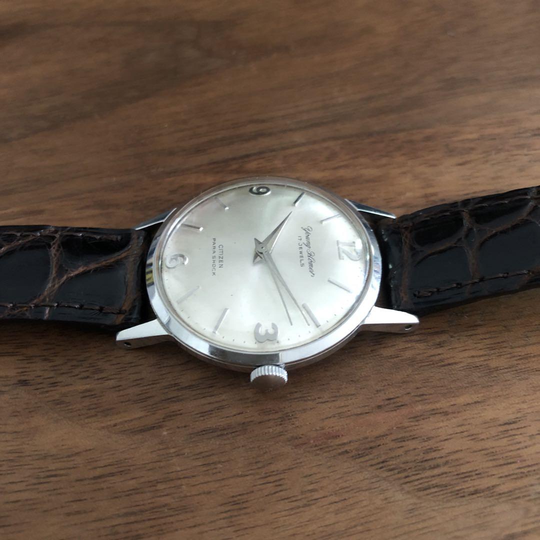 ー品販売  CITIZEN】ヤングホーマー ／1962年 時計 手巻き シチズン 昭和37年 時計