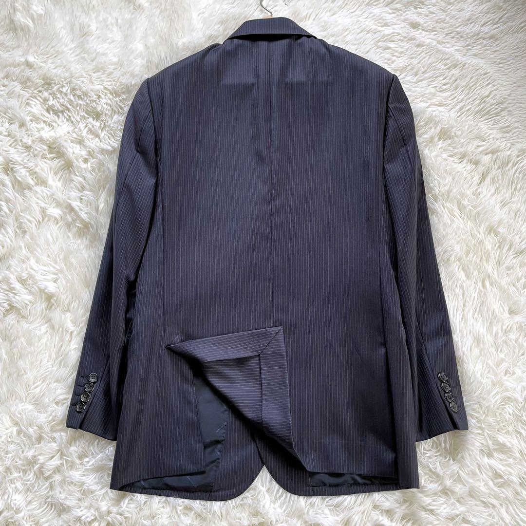 タケオキクチ最高級ドーメル　DORMEUIL ストライプ　スーツ　セットアップ