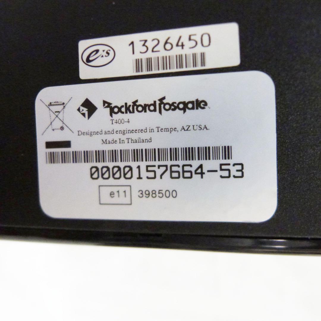 Fosgate T400-4