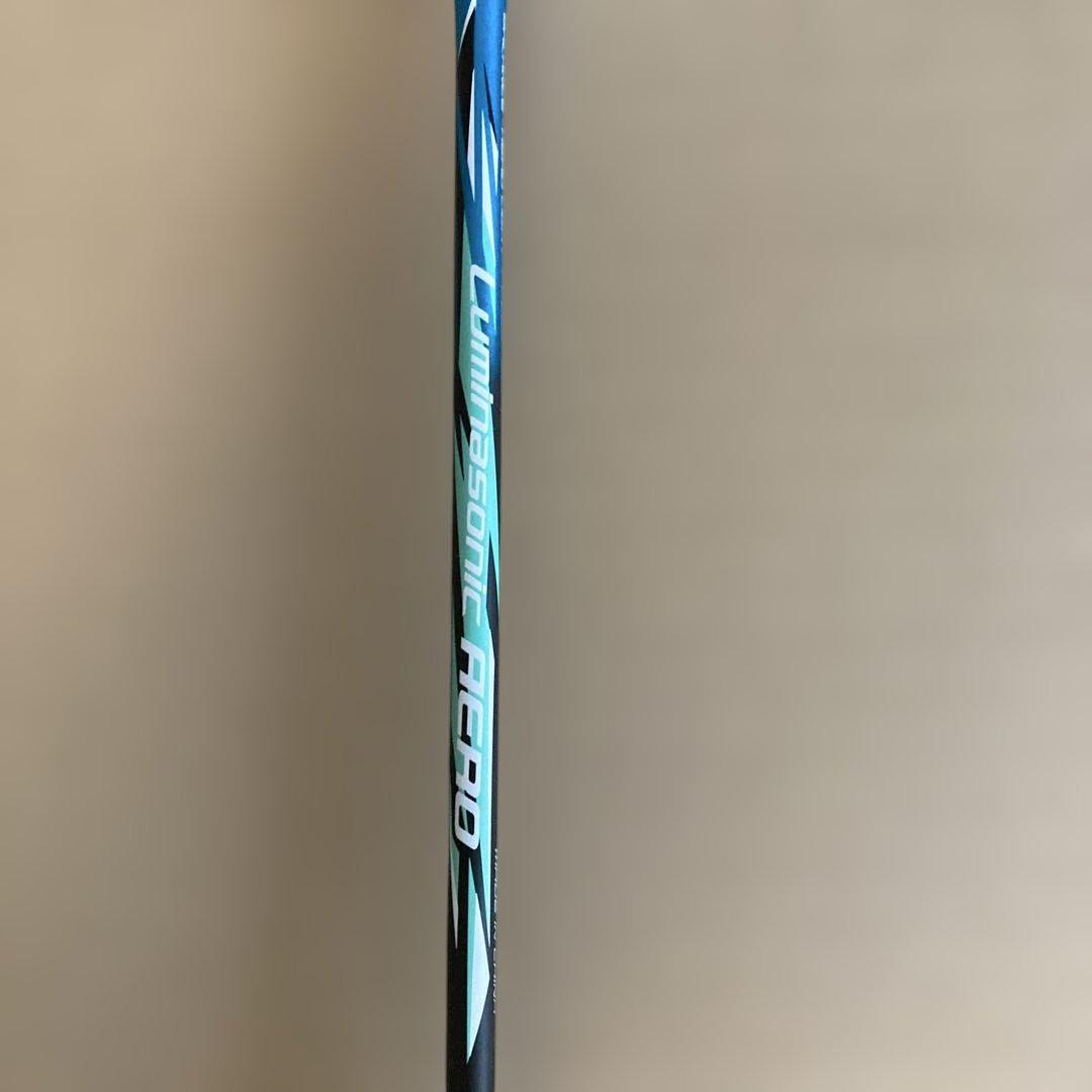 【美品】MIZUNOバドミントンラケットLuminasonic AEROケース付