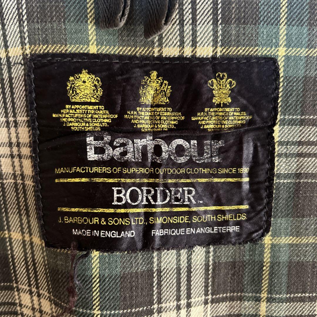 【England製】barbour border ボーダー　40