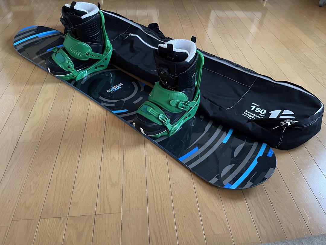 BURTON 151cm スノーボードセット