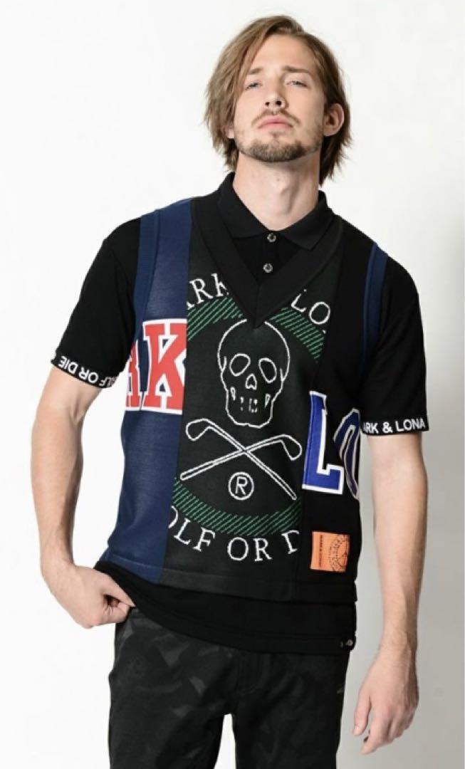 完売品】【48】MARK&LONA GOLF リメイク風 ゴルフベスト メンズ