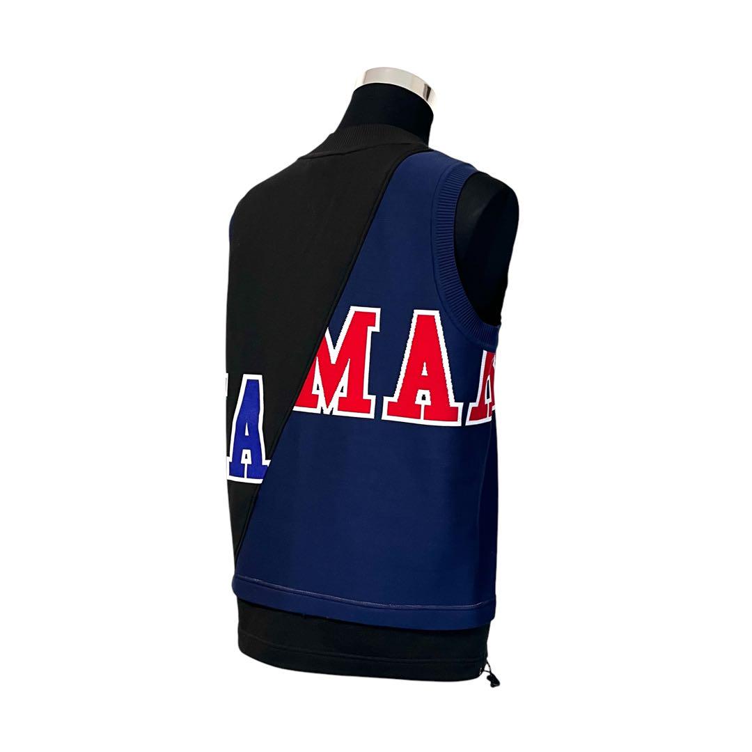 完売品】【48】MARK&LONA GOLF リメイク風 ゴルフベスト メンズ