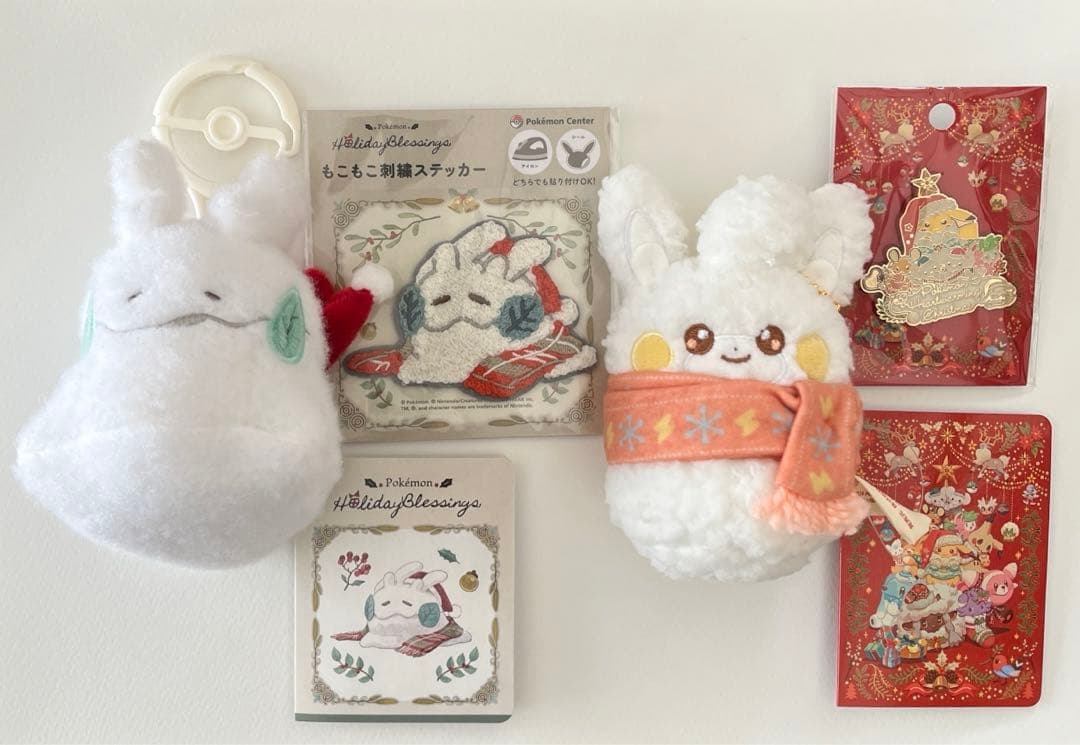 ポケモンセンター クリスマス 2025 パモだるま ロゴピンズ 2025 ヌメラポケモン/ポケットモンスター