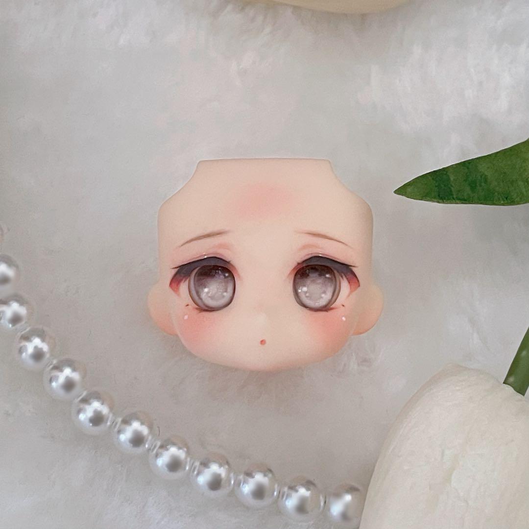 かすたむフェイスパーツ メイク済フェイスパーツ＋自作アイ