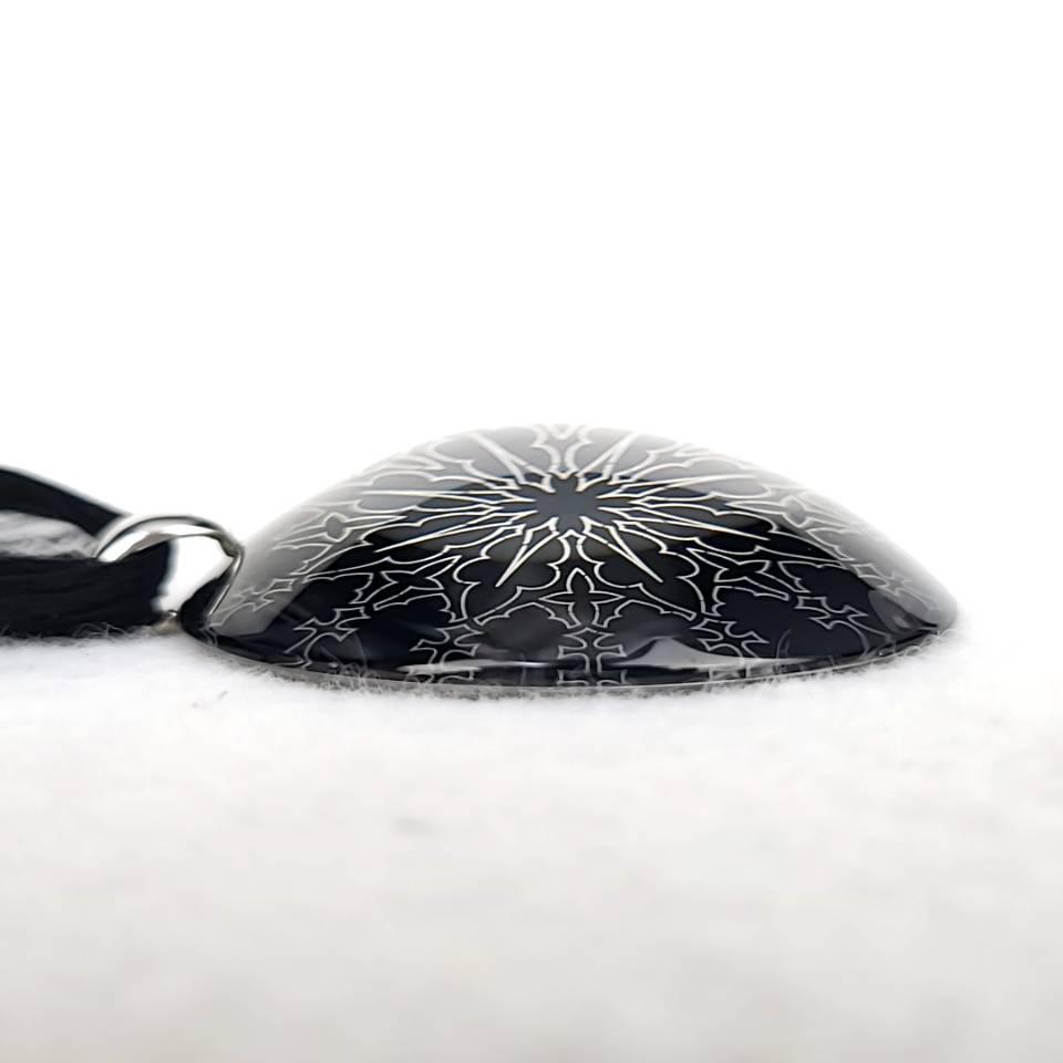 *極美品*箱付 バカラ ネックレス エクリプス ロックマンティックコレクション 画像5
