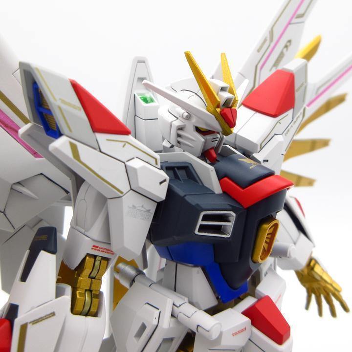 HG マイティーストライクフリーダム ガンダム 完成品 塗装