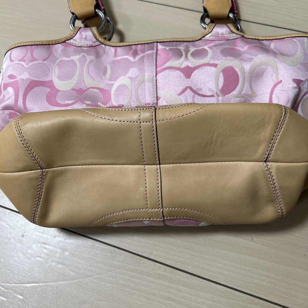 COACH オプティックシグネチャートートバッグ　5619