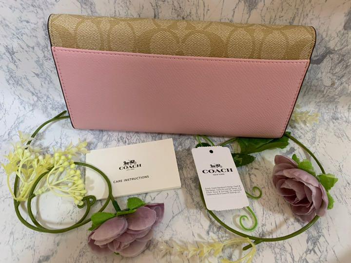 最安値国産 正規品 新作ピンクCOACH 長財布 パスケース付き 新品未使用 HlgGo-m92660544231 限定SALE品質保証