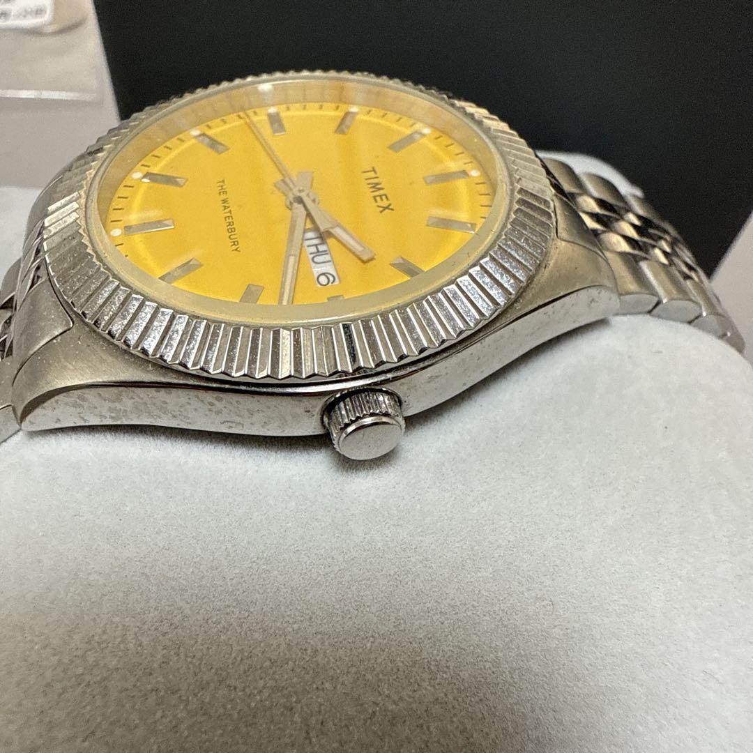 今だけ値下げTIMEX THE WATERBURY 41mmイエロー