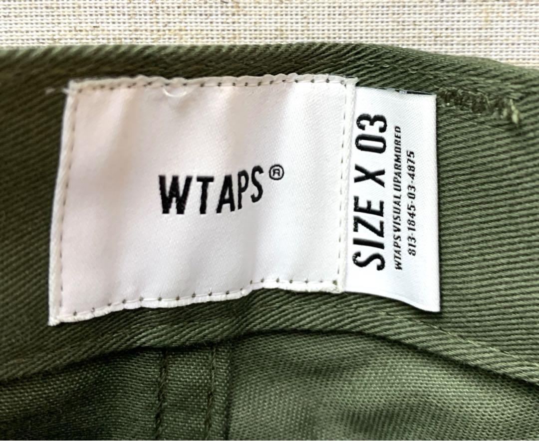 ご覧頂きありがとうございますタグ付き未使用　ダブルタップス　wtaps ショートパンツ　オリーブ　サイズ03