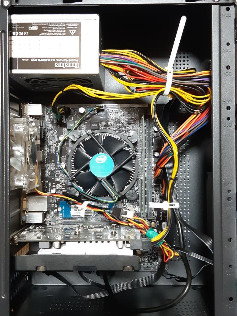 自作PC　i3 6100・8GB・SSD128GB・GTX650TI・Win10