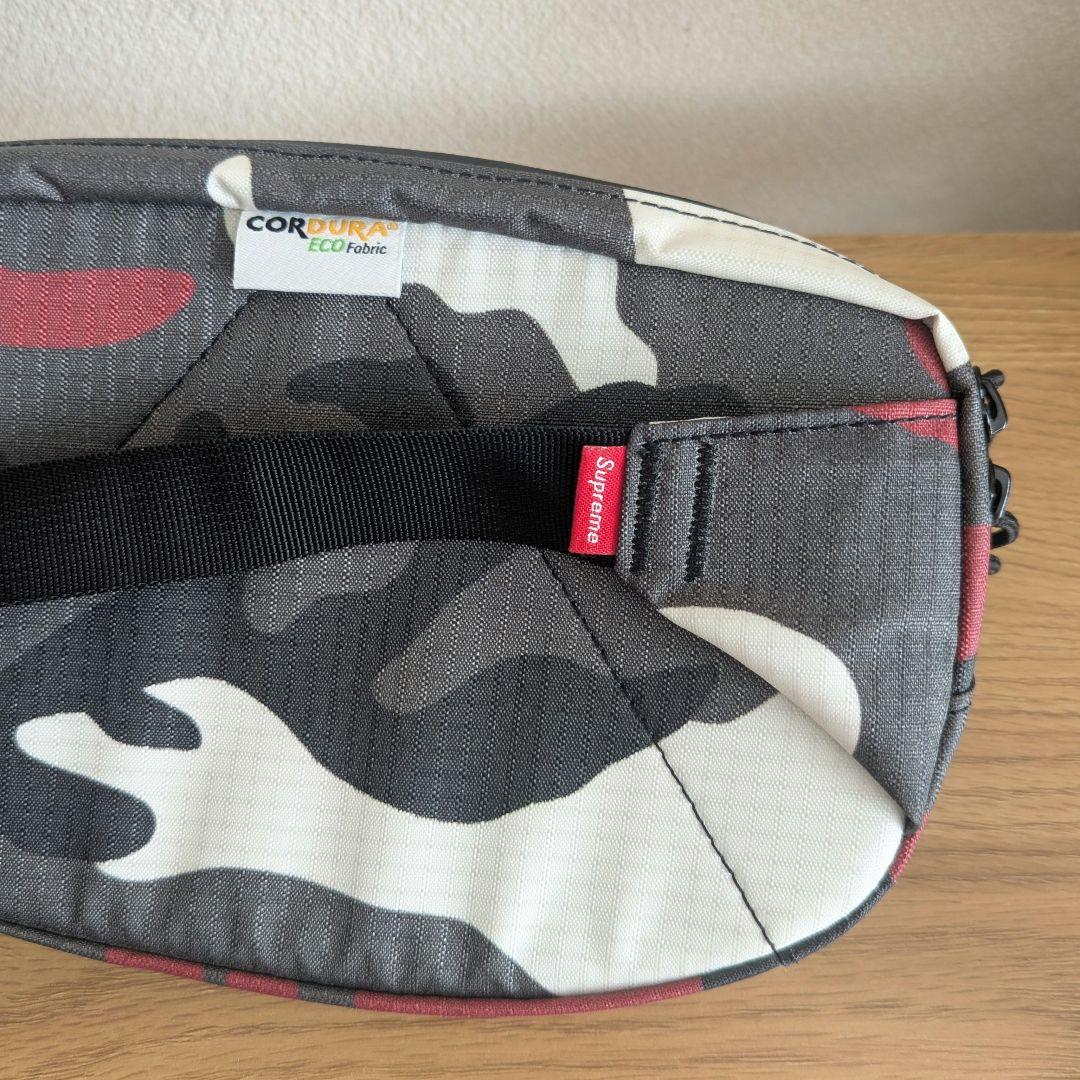 更に10％off！Supreme 21ss Waist Bag Red camo