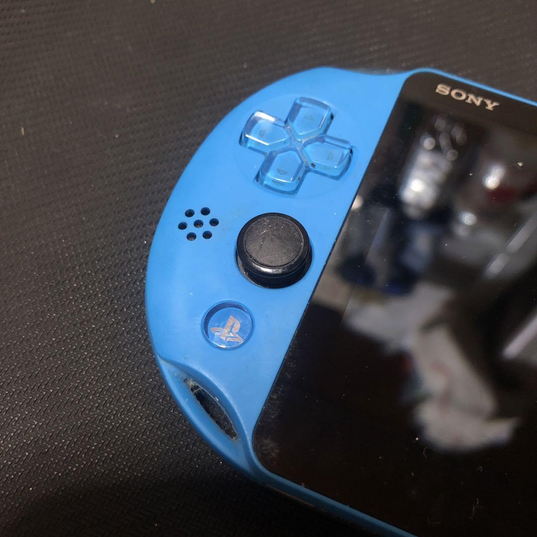 青PS Vita本体保護フィルムマインクラフト